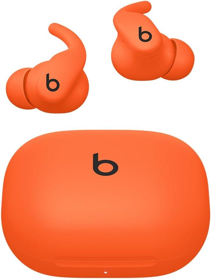 imageBeats Powerbeats Fit Wireless Noise Cancelling Workout Earbuds with SecureFit Wingtips Up to 30Hour Battery Life Sweat ampamp Water Resistant Apple ampamp Android Compatible Power PinkSpark Orange