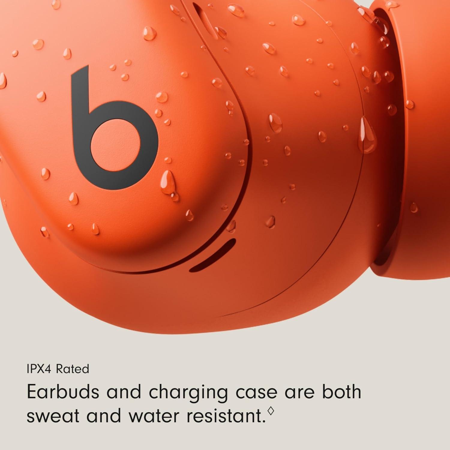 imageBeats Powerbeats Fit Wireless Noise Cancelling Workout Earbuds with SecureFit Wingtips Up to 30Hour Battery Life Sweat ampamp Water Resistant Apple ampamp Android Compatible Power PinkSpark Orange