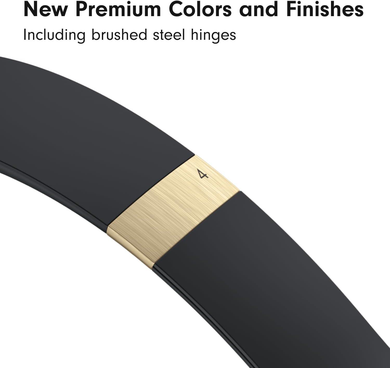 imageBeats Solo 4 Wireless OnEar Bluetooth Headphones Up to 50Hour Battery Life UltraLightweight Comfort Powerful and Balanced Sound Apple ampamp Android Compatible Amazon Exclusive Metallic PinkBlack Gold