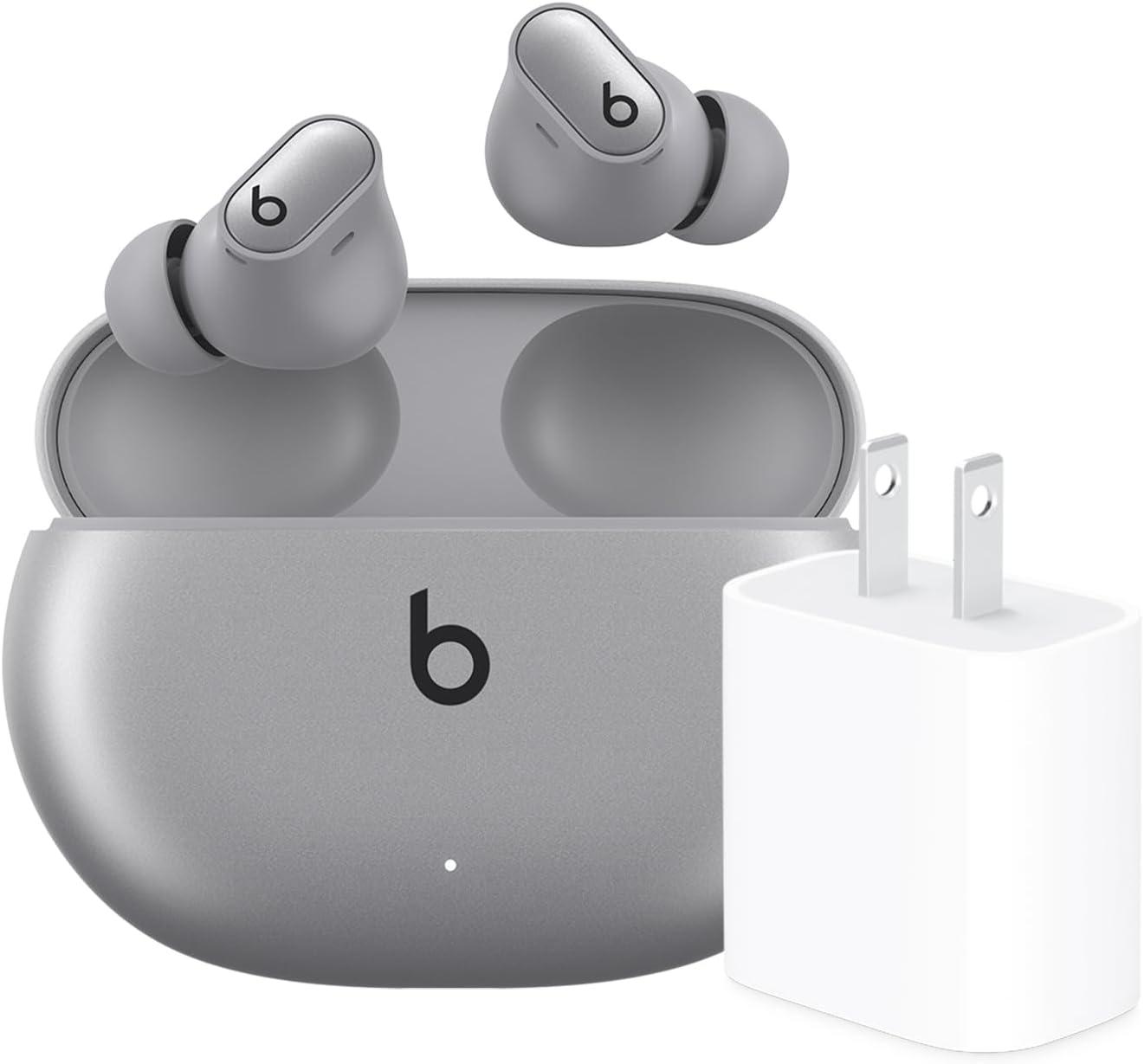 imageBeats Studio Buds True Wireless Noise Cancelling Earbuds Enhanced Apple ampamp Android Compatibility Builtin Microphone Sweat Resistant Bluetooth Headphones Spatial Audio BlackGoldCosmic Silver