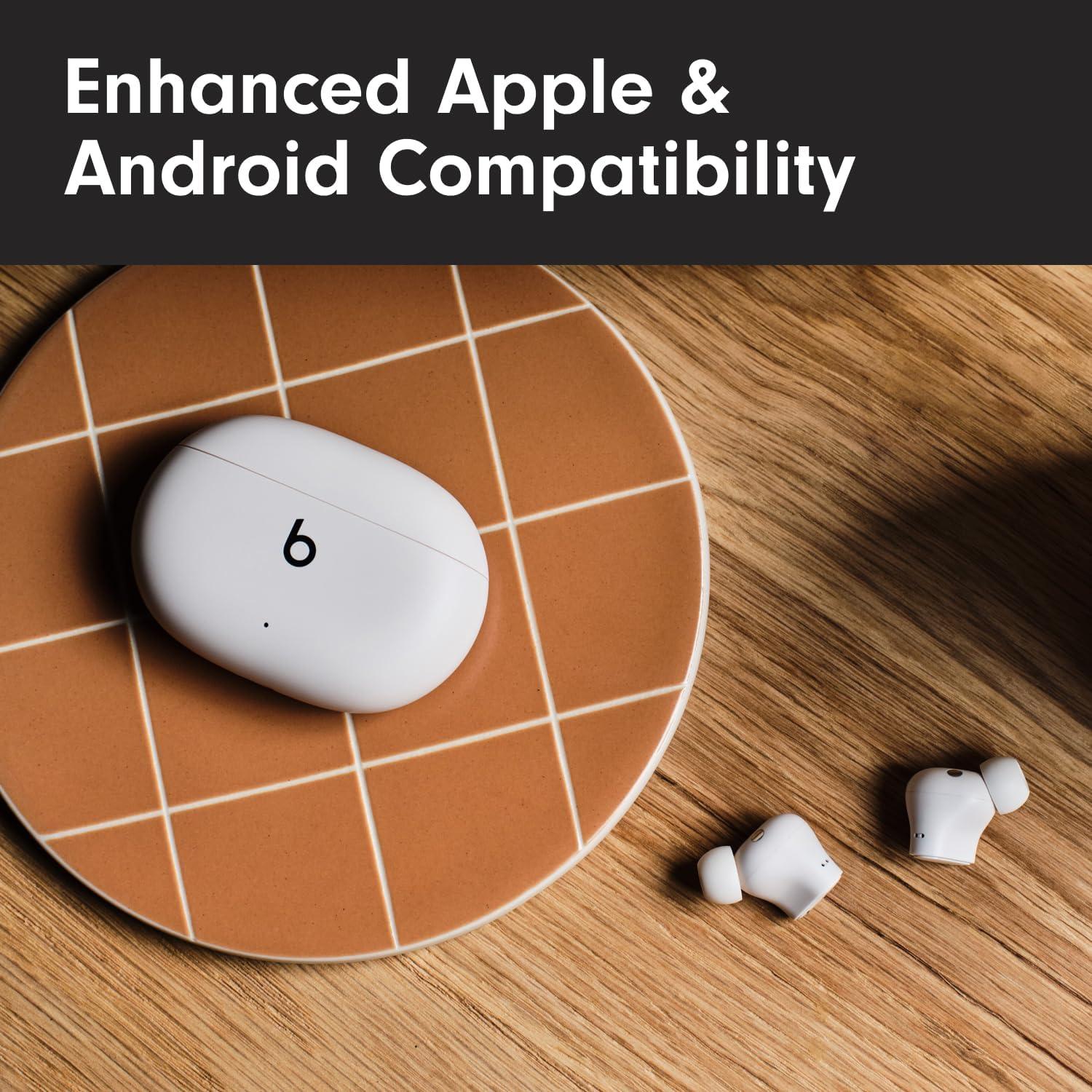 imageBeats Studio Buds True Wireless Noise Cancelling Earbuds Enhanced Apple ampamp Android Compatibility Builtin Microphone Sweat Resistant Bluetooth Headphones Spatial Audio BlackGoldIvory