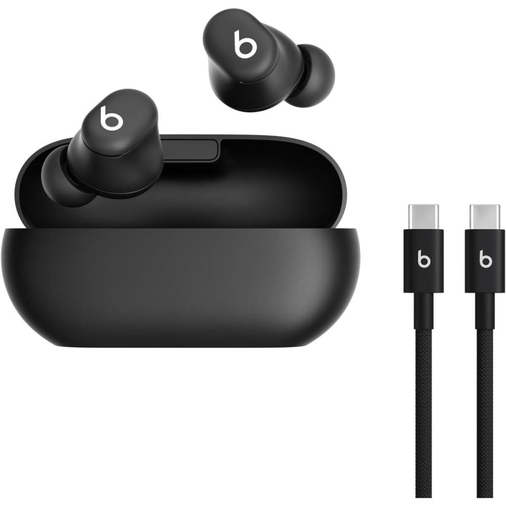 imageBeats Solo Buds Wireless Bluetooth Earbuds 18 Hours of Battery Life Apple ampamp Android Compatibility Builtin Microphone Matte BlackMatte Black