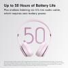 Beats Solo 4 – Wireless On-Ear Bluetooth Headphones, Up to 50-Hour Battery Life, Ultra-Lightweight Comfort, Powerful and Balanced Sound, Apple & Android Compatible – Amazon Exclusive Metallic Pink(Cloud Pink)