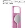 Beats iPhone 17 Pro Max Kickstand Case with MagSafe & Camera Control, Built in Stand & Lanyard, Matte Finish with Microfiber Lining – Granite Gray(Pebble Pink)