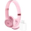 Beats Solo 4 Wireless Headphones with 20W Power Adapter – Metallic Pink
