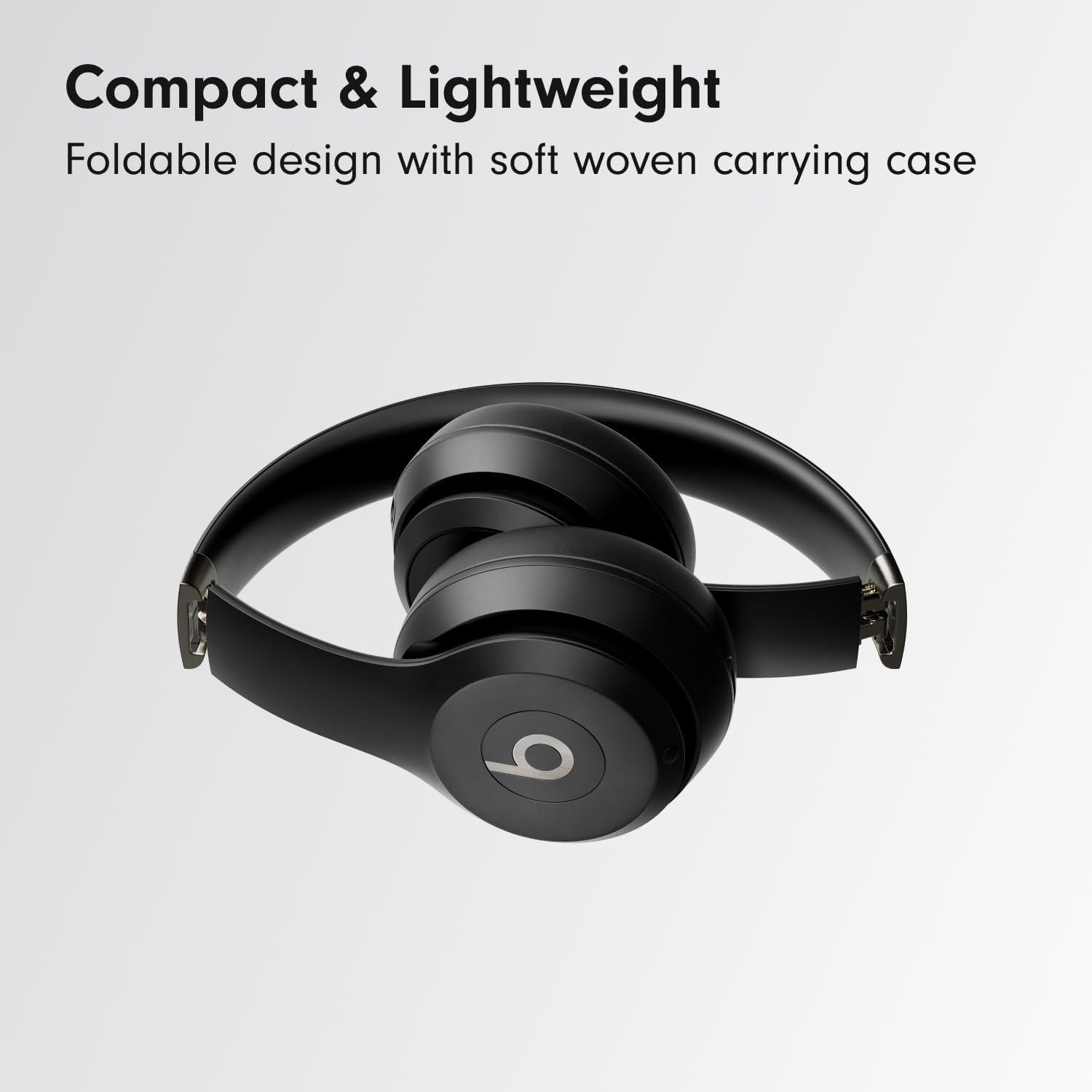 imageBeats Solo 4 Wireless Headphones with 20W Power Adapter Black amp GoldMatte Black