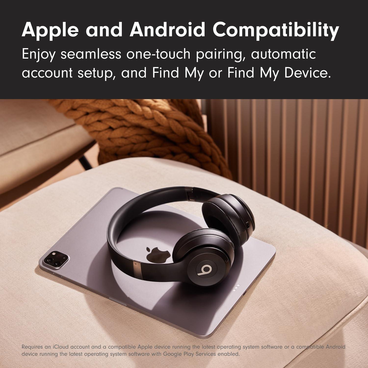 imageBeats Solo 4 Wireless Headphones with 20W Power Adapter Black amp GoldMatte Black