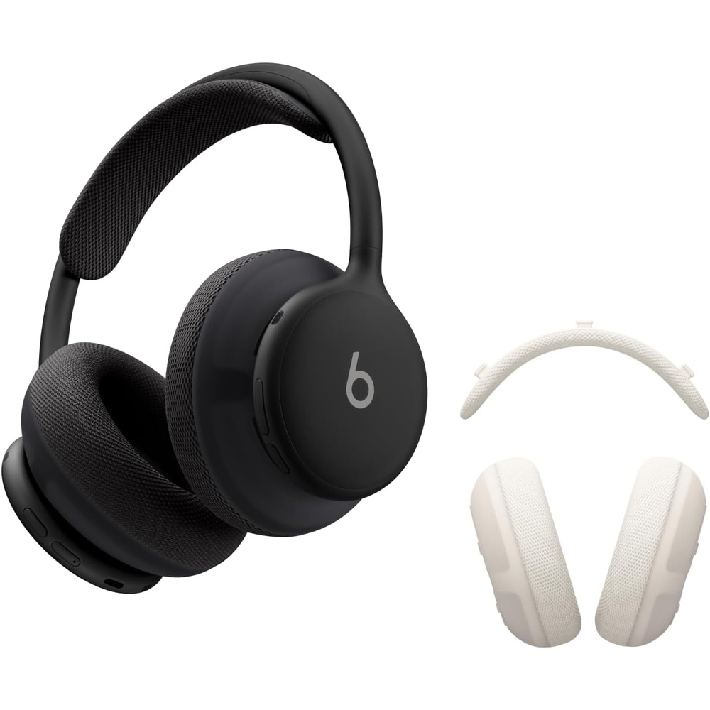 image:imageBeats 360 Black OverEar Headphones with Cloud Performance Knit Cushions