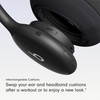 Beats 360 – Black Over-Ear Headphones with Navy Performance Knit Cushions